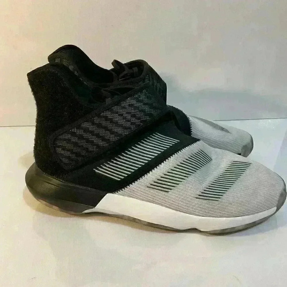 Size 8.5 - adidas Harden B/E 3 Cloud Black White Grey EF5296 - Picture 4 of 10